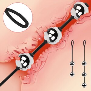 3 Sizes of Metal Contraction Balls Butt Plug Female Reduction Couples Vaginal Shrink Sex Toys for Women Anal Toy for Couples
