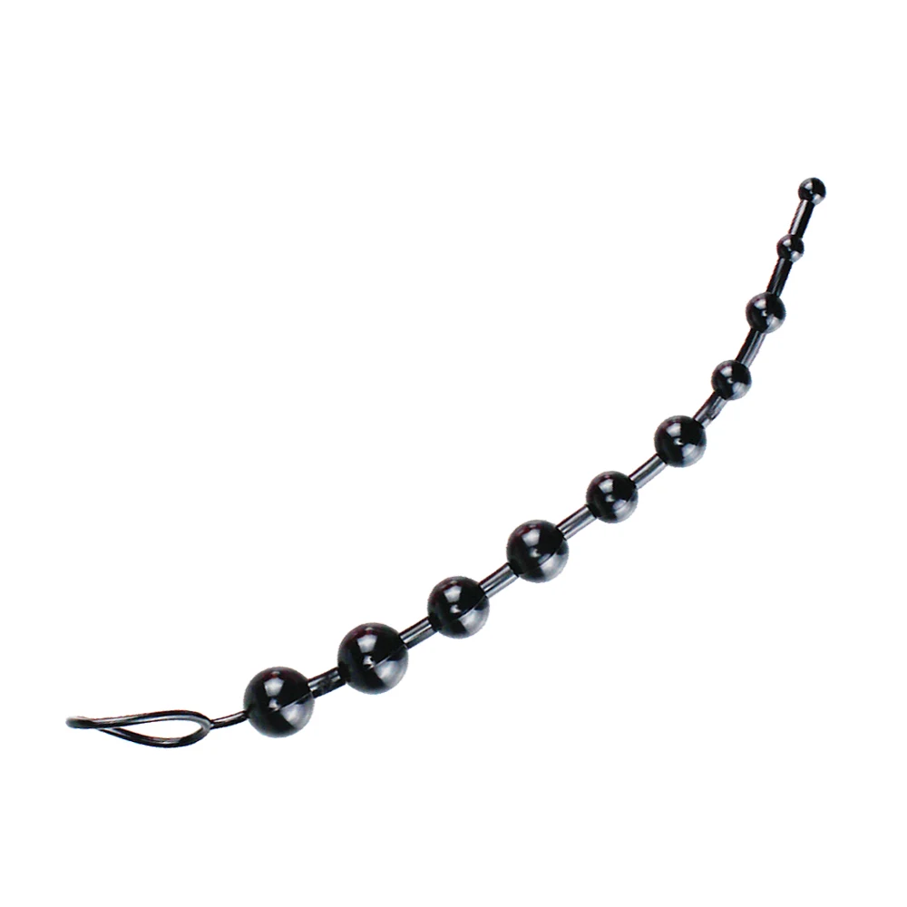 Anal Beads Sex Toys for Women Men Gay Buttplug Beads Long Butt Beads Vagina Clit Pull Ring Ball Anal Stimulator Sex Accessories
