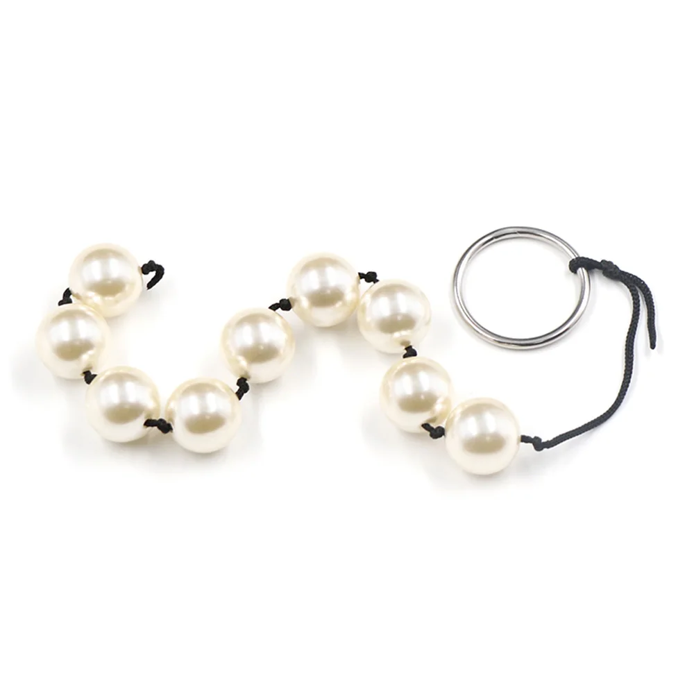 Super Large Pearl Anal Plugs Long Anal Beads Butt Plug Vaginal Balls Sex Toys For Women Men Handheld Anus Masturbator Expander Super Large Pearl Anal Plugs Long Anal Beads Butt Plug Vaginal Balls Sex Toys For Women Men Handheld Anus Masturbator Expander