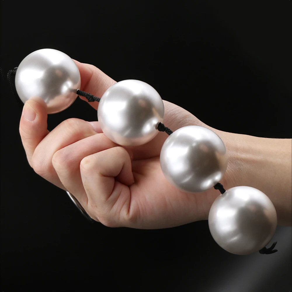Super Large Pearl Anal Plugs Long Anal Beads Butt Plug Vaginal Balls Sex Toys For Women Men Handheld Anus Masturbator Expander Super Large Pearl Anal Plugs Long Anal Beads Butt Plug Vaginal Balls Sex Toys For Women Men Handheld Anus Masturbator Expander