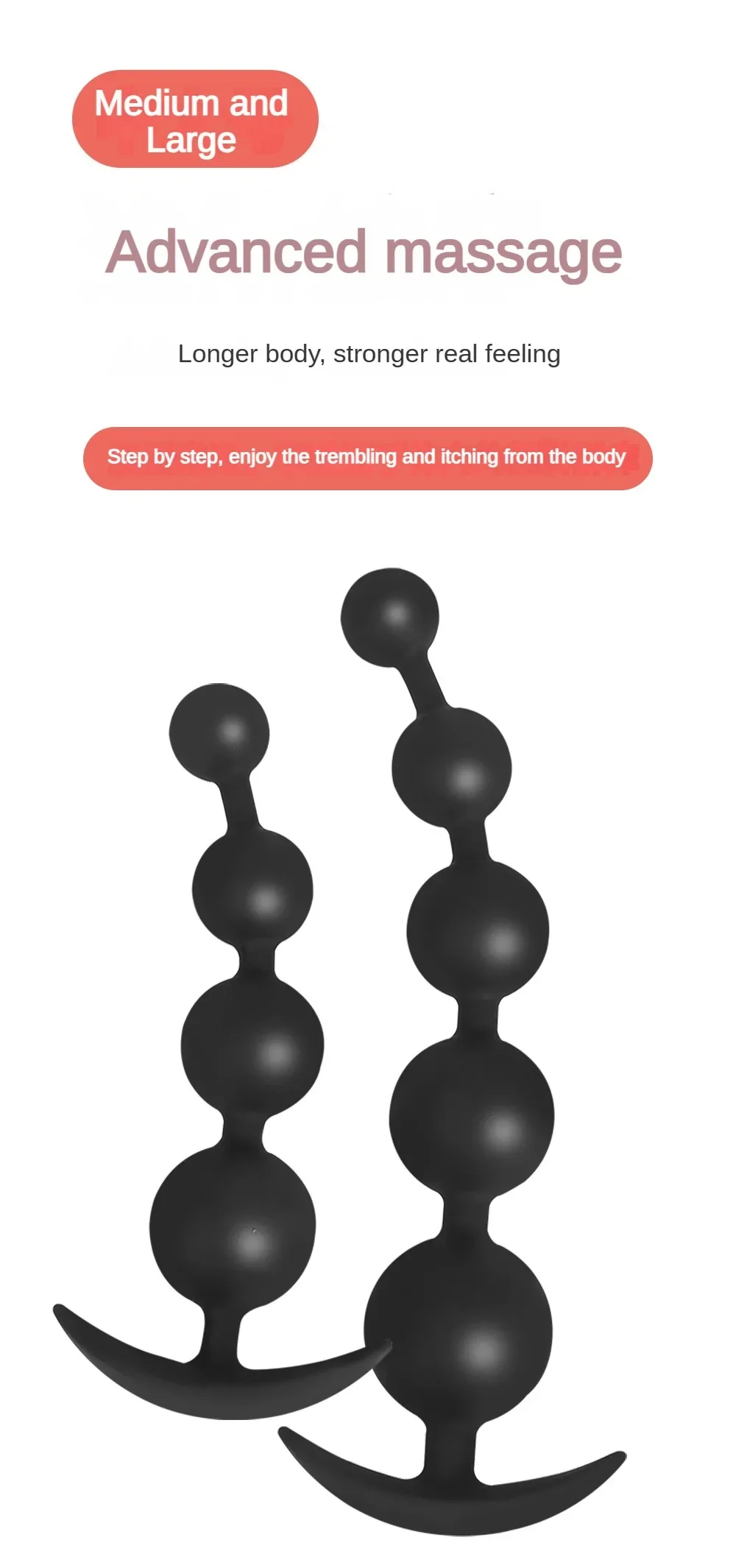 4 Sizes Silicone Anal Beads Anal Plug Butt Plug Pull Beads Dildo Masturbator Anal Dilator Adult Sex Toys For Woman Men Sex Shop 4 Sizes Silicone Anal Beads Anal Plug Butt Plug Pull Beads Dildo Masturbator Anal Dilator Adult Sex Toys For Woman Men Sex Shop