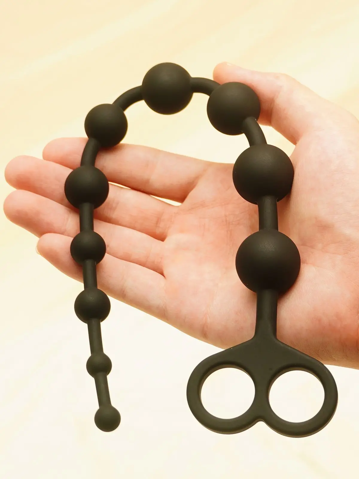 Yoaiv Long Anal Beads Butt Plug Prostate Massage Vaginal G-Spot Stimulator Sex Toy Unisex Adult 18 Masturbation Backyard Trainer