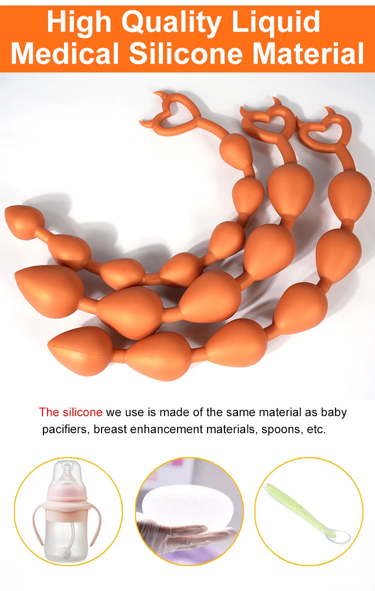 Devil Shapes Pull Ring Anal Plug Beads Strawberry Gradient Size Soft Liquid Silicone Material Anus Prostate Massage Masturbation Devil Shapes Pull Ring Anal Plug Beads Strawberry Gradient Size Soft Liquid Silicone Material Anus Prostate Massage Masturbation
