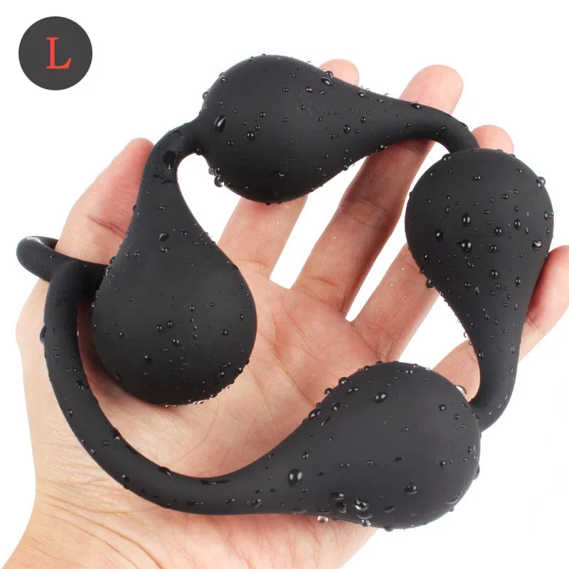 Silicone Big Anal Beads Balls Butt Plug Adults Erotic Sex Toys for Women Anus Masturbator Dilator Expander But Prostate Massager