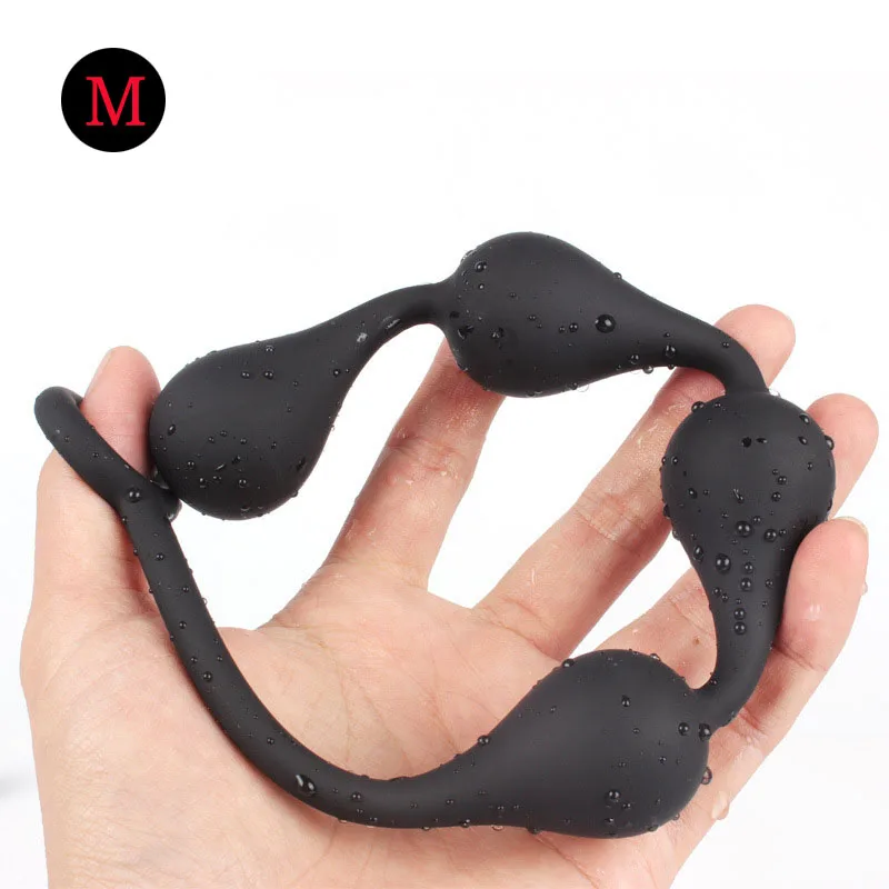 Silicone Big Anal Beads Balls Butt Plug Adults Erotic Sex Toys for Women Anus Masturbator Dilator Expander But Prostate Massager