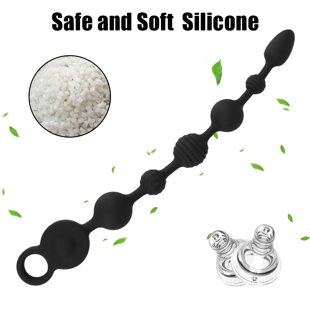 35/43cm Long Butt Plug Vibrators Anal Beads for Women Vaginal Balls Men Prostate Massager Sex Toys Couples Adults Games Erotic