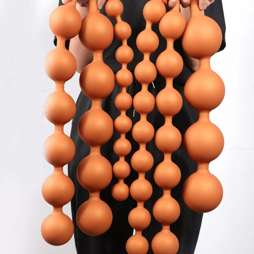 66cm Super Long Anal Beads Big Buttplug Vaginal Balls Anal Stimulation Pull Bead Dildo Intimate Goods Sex Toys for Woman Gay Men 66cm Super Long Anal Beads Big Buttplug Vaginal Balls Anal Stimulation Pull Bead Dildo Intimate Goods Sex Toys for Woman Gay Men