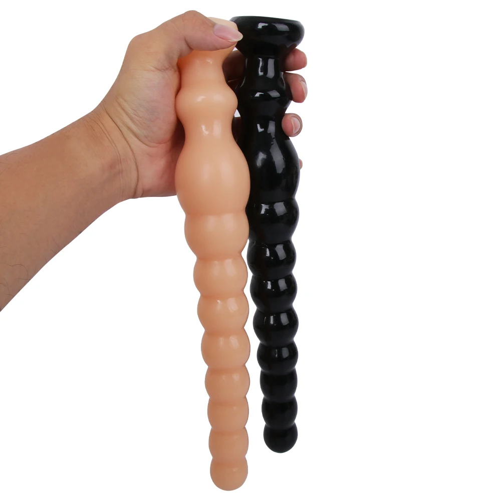 Long Anal Beads Ball Butt Plug Big Buttplug Prosate Massager Dildo Dilator Female Masturbator Adult Sexy Toys For Men Women Gay