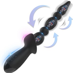 Vibrating Beads Butt Plugs Anal Vibrator For Men Long Orgasm Women Vagina Massage Clitoris Stimulator Sex Toys For Couple