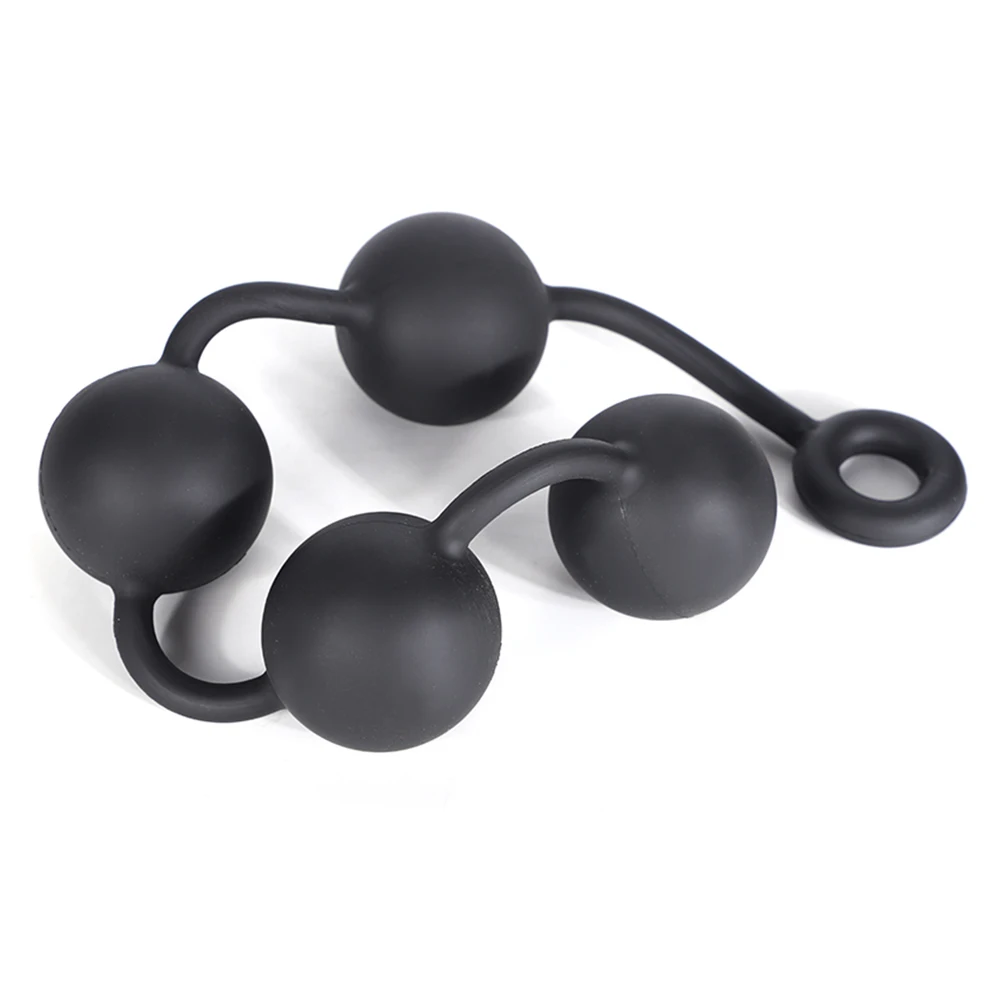 Silicone Big Anal Beads Balls Butt Plug Vaginal Balls Erotic Sex Toys for Women Anus Masturbator Anus Dilator Prostate Massager Silicone Big Anal Beads Balls Butt Plug Vaginal Balls Erotic Sex Toys for Women Anus Masturbator Anus Dilator Prostate Massager
