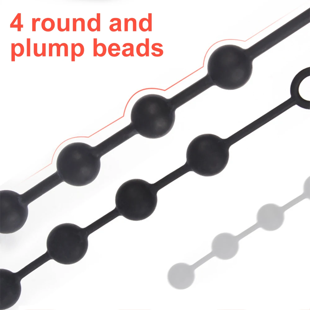Silicone Big Anal Beads Balls Butt Plug Vaginal Balls Erotic Sex Toys for Women Anus Masturbator Anus Dilator Prostate Massager Silicone Big Anal Beads Balls Butt Plug Vaginal Balls Erotic Sex Toys for Women Anus Masturbator Anus Dilator Prostate Massager