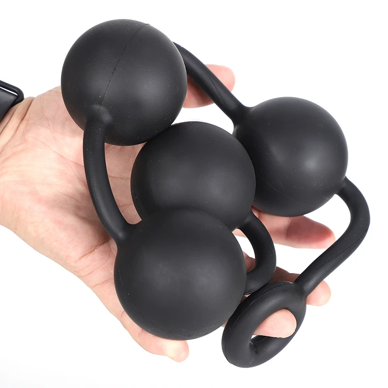 Silicone Big Anal Beads Balls Butt Plug Vaginal Balls Erotic Sex Toys for Women Anus Masturbator Anus Dilator Prostate Massager Silicone Big Anal Beads Balls Butt Plug Vaginal Balls Erotic Sex Toys for Women Anus Masturbator Anus Dilator Prostate Massager