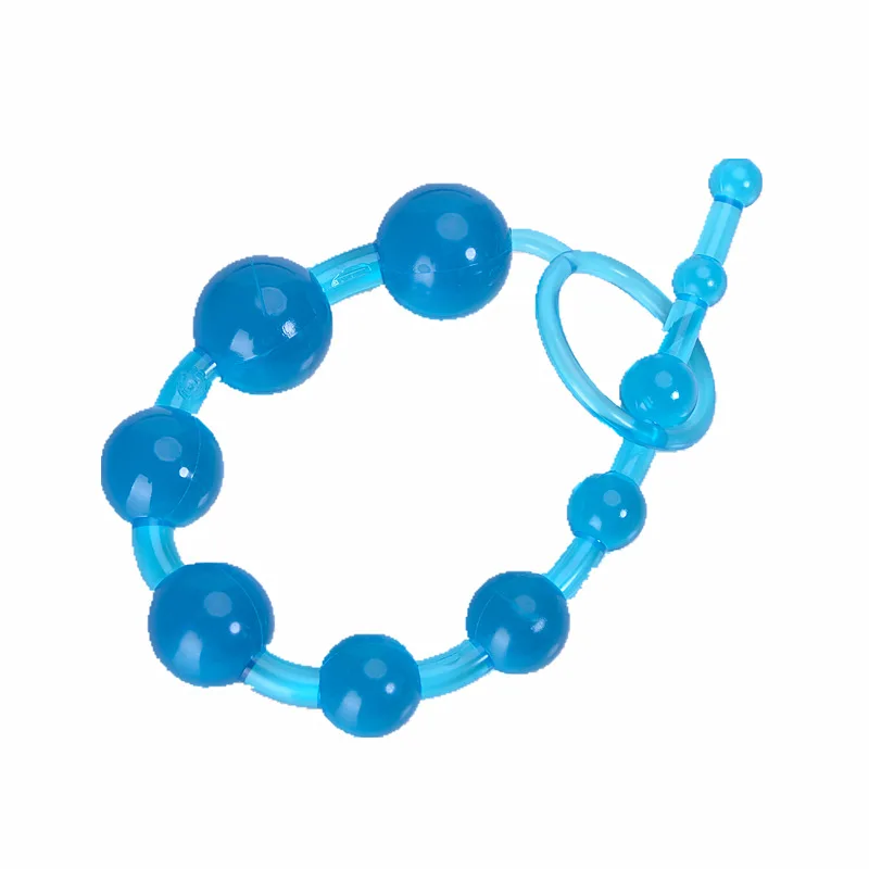 Soft Rubber Anal Toys Stimulator Ball Beads Butt Plug Masturbation No Vibrator Adult Sex Products for Women Men Gay Couple