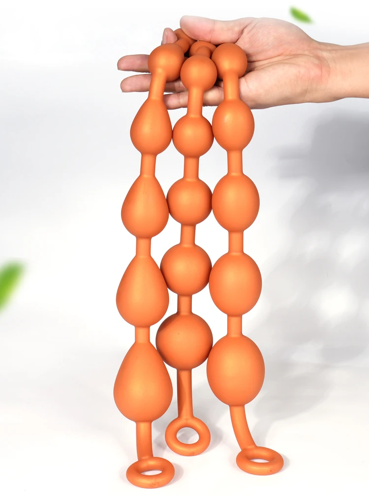 New Model Round Eggs And Water Droplet Shape Anal Plug Sex Toys Progressive Anal Dilator From Small To Large Anus Six Beads