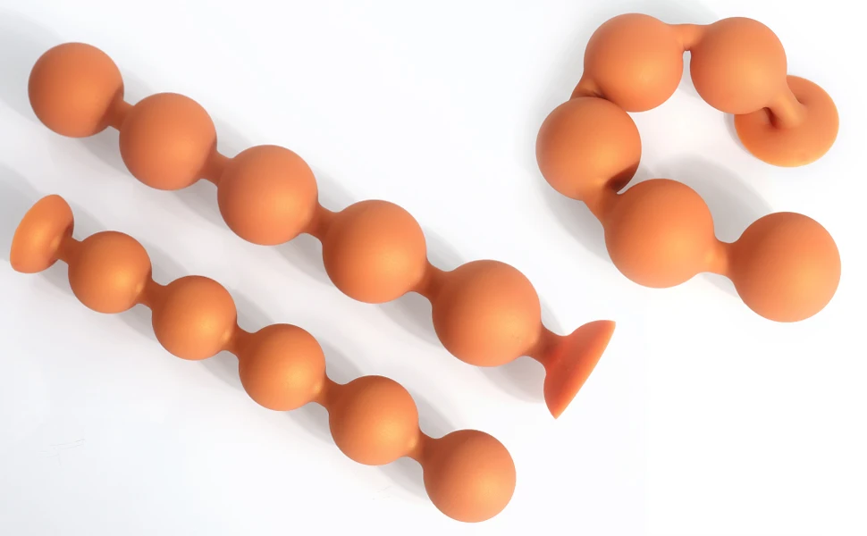 66cm Super Long Anal Beads Anal Plug Prostate Massage Big Butt Plug Vaginal Balls Anal Stimulation Pull Bead Dildo Deep Anal Toy
