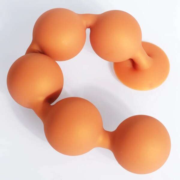 66cm Super Long Anal Beads Anal Plug Prostate Massage Big Butt Plug Vaginal Balls Anal Stimulation Pull Bead Dildo Deep Anal Toy