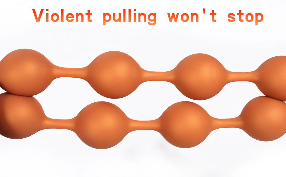 66cm Super Long Anal Beads Anal Plug Prostate Massage Big Butt Plug Vaginal Balls Anal Stimulation Pull Bead Dildo Deep Anal Toy