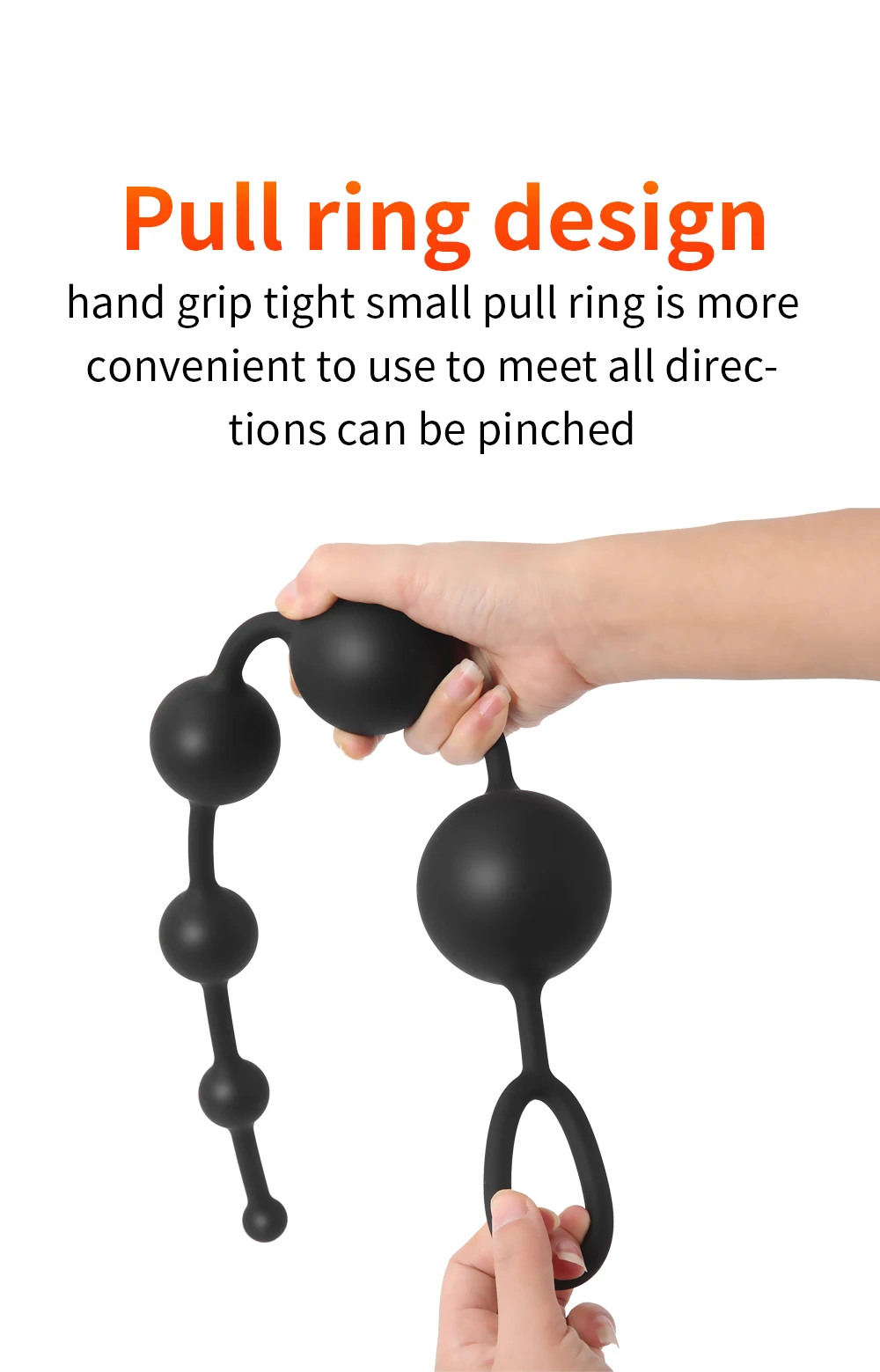 Silicone Anal Beads Long Butt Plug Prostate Massage Anal Stimulation Vaginal Balls Adult Sex Toys For Men Women Masturbation