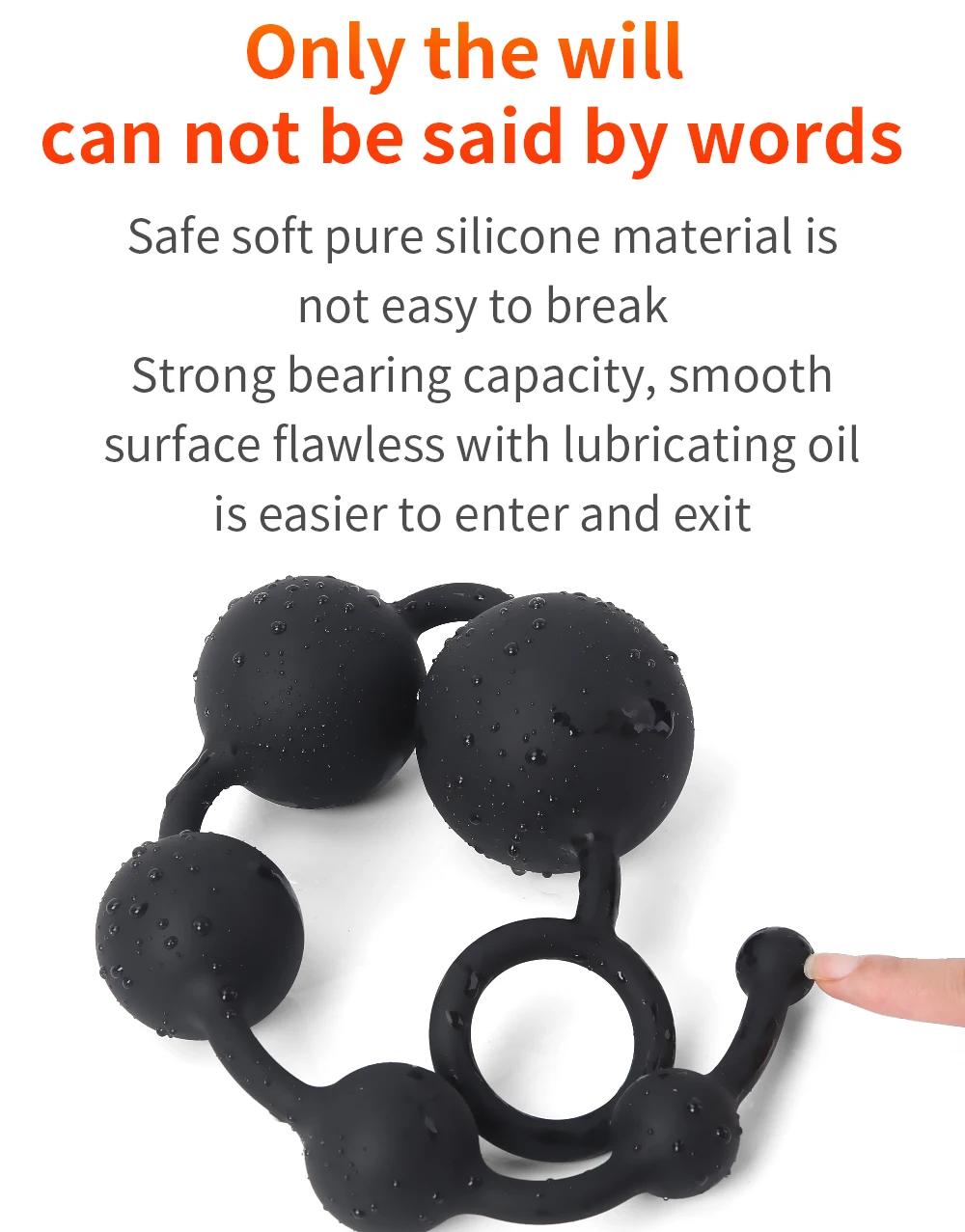 Silicone Anal Beads Long Butt Plug Prostate Massage Anal Stimulation Vaginal Balls Adult Sex Toys For Men Women Masturbation