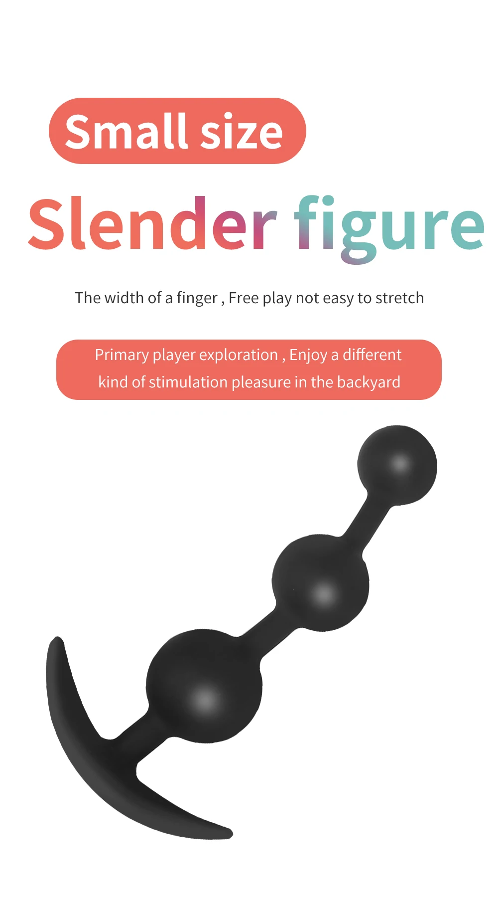 Silicone Anal Beads Long Butt Plug Prostate Massage Anal Stimulation Vaginal Balls Adult Sex Toys For Men Women Masturbation