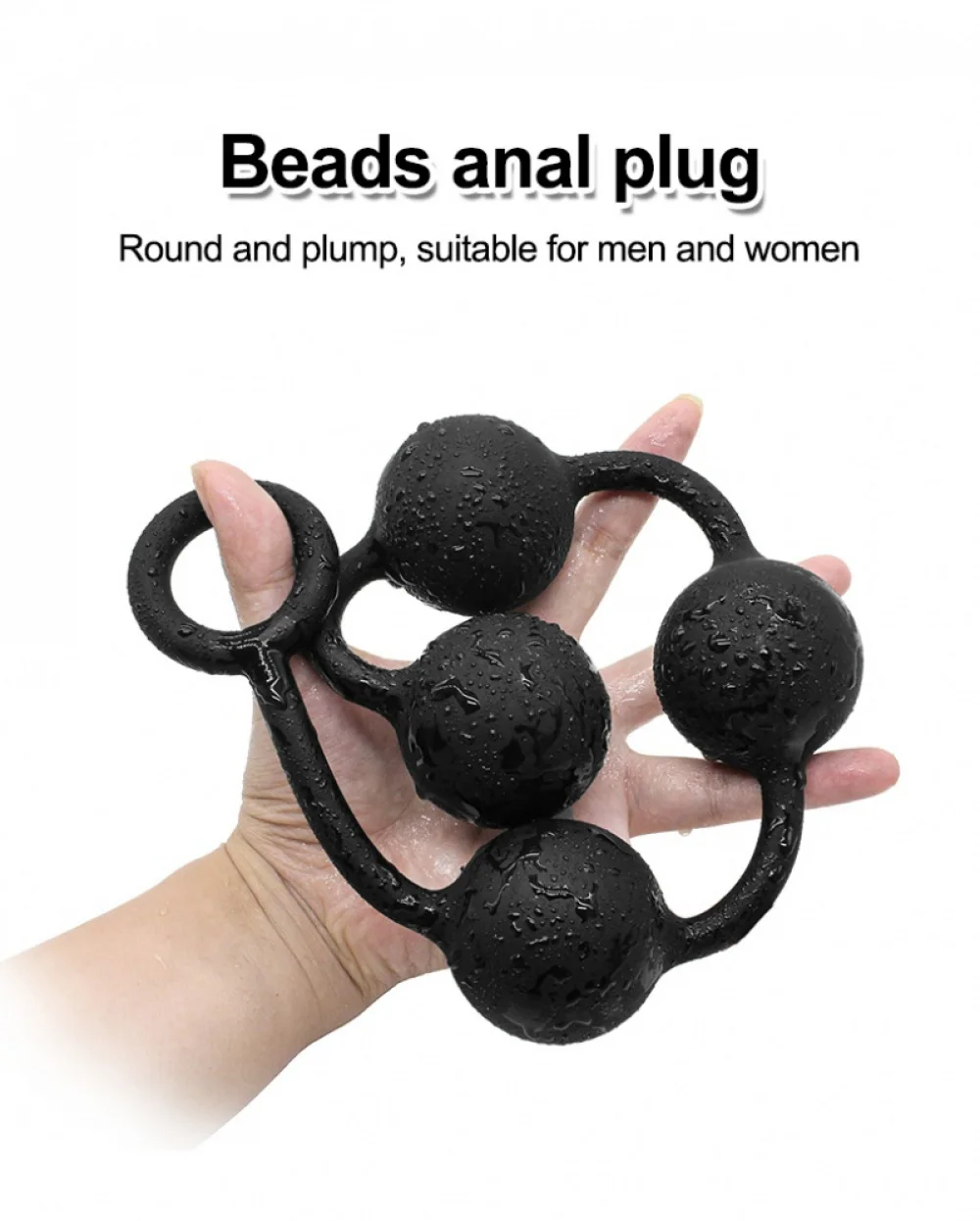 Silicone Anal Beads Long Butt Plug Prostate Massage Anal Stimulation Vaginal Balls Adult Sex Toys For Men Women Masturbation