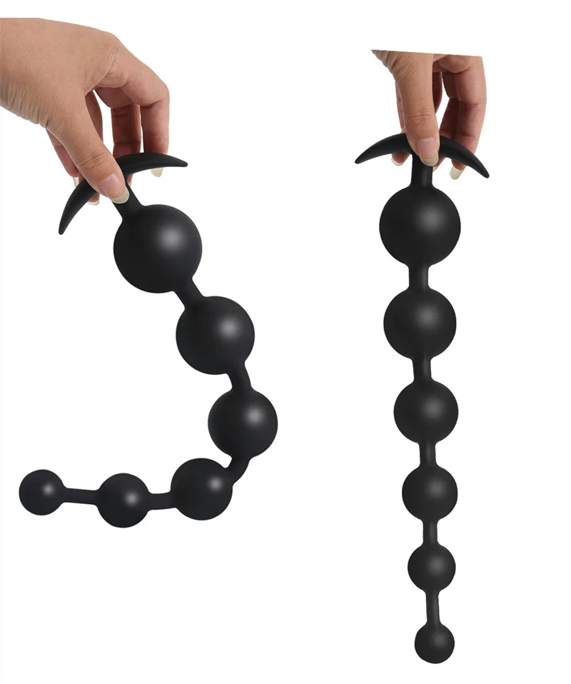 Big Ball Silicone Anal Beads Butt Plug Prostate Massage Adult Games Sex Toys for Women Men Gay Masturbation Couples Flirting Big Ball Silicone Anal Beads Butt Plug Prostate Massage Adult Games Sex Toys for Women Men Gay Masturbation Couples Flirting