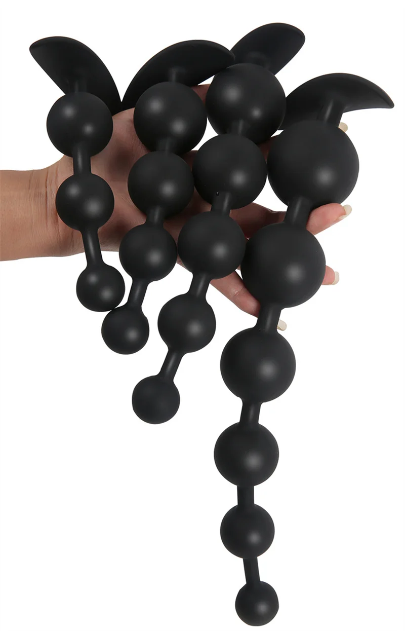 Big Ball Silicone Anal Beads Butt Plug Prostate Massage Adult Games Sex Toys for Women Men Gay Masturbation Couples Flirting Big Ball Silicone Anal Beads Butt Plug Prostate Massage Adult Games Sex Toys for Women Men Gay Masturbation Couples Flirting