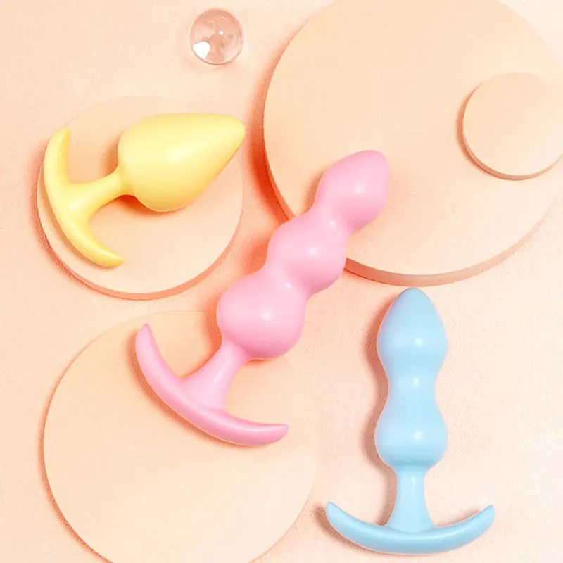 10 beads Soft Rubber Anal Plug Beads Long Orgasm Vagina Clit Pull Ring Ball Butt Toys Adults Women Stimulator Sex Accessories