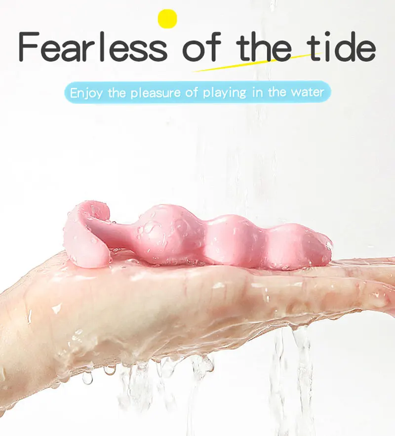 10 beads Soft Rubber Anal Plug Beads Long Orgasm Vagina Clit Pull Ring Ball Butt Toys Adults Women Stimulator Sex Accessories