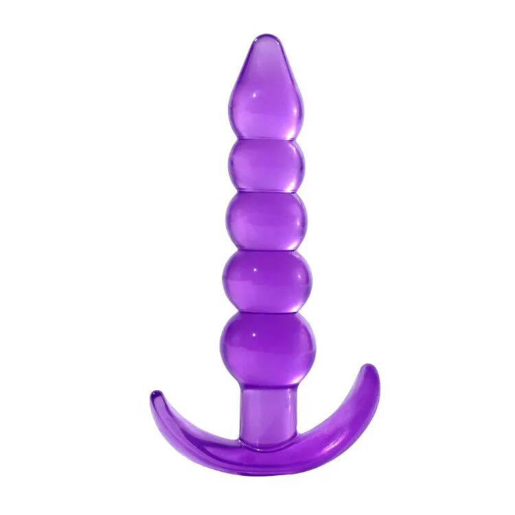 10 beads Soft Rubber Anal Plug Beads Long Orgasm Vagina Clit Pull Ring Ball Butt Toys Adults Women Stimulator Sex Accessories