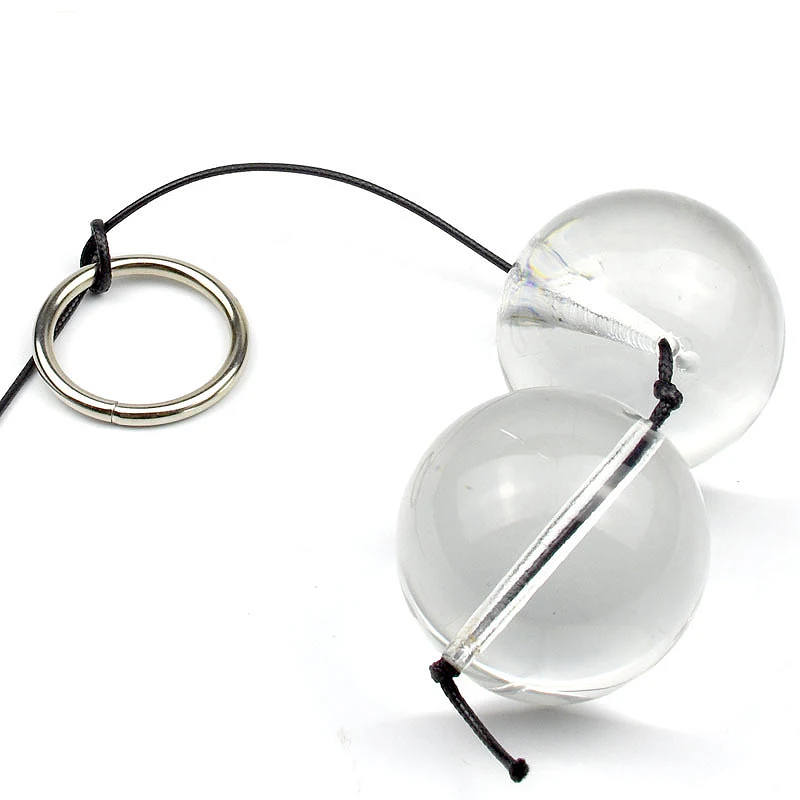 Samox Super big glass ball 40mm 50mm anal plug beads vagina training vaginal ball smart ball sex toys for Gay Women Men