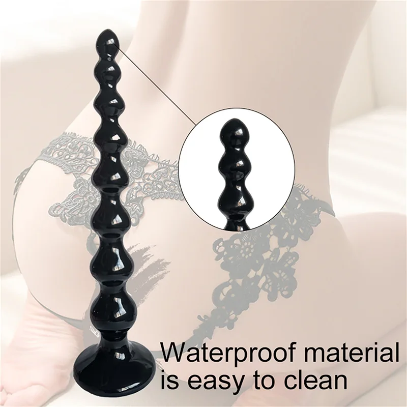 Large Anal Plugs Long Anal Beads Balls Butt Plug Adult Sex Toys For Women Men Gay Anus Masturbator Expander Buttplug Dilatador