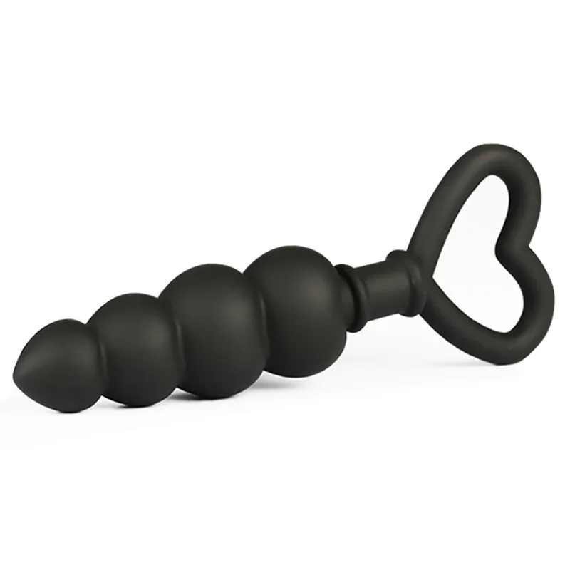 Silicone Anal Beads Butt Plug Anus Dilator Expander Masturbation Anal Plug G Spot Stimulator Adult Games Sex Toys For Beginner