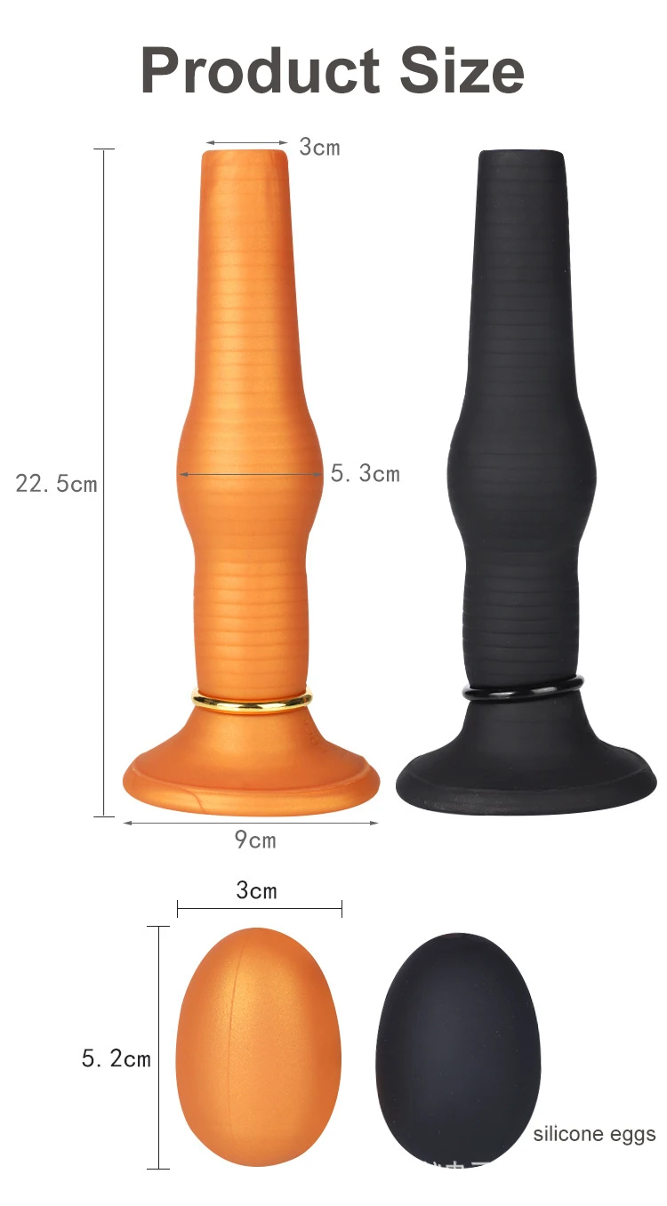 Airflow Push Vagina/Anus Lay Eggs Butt Anal Plug Silicone Beads Ovipositor Experience Laying Eggs Stimulate Prostate Massage Toy Airflow Push Vagina/Anus Lay Eggs Butt Anal Plug Silicone Beads Ovipositor Experience Laying Eggs Stimulate Prostate Massage Toy