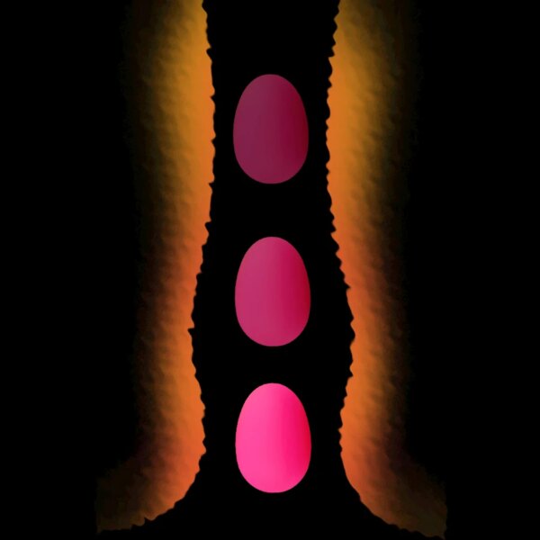 Airflow Push Vagina/Anus Lay Eggs Butt Anal Plug Silicone Beads Ovipositor Experience Laying Eggs Stimulate Prostate Massage Toy