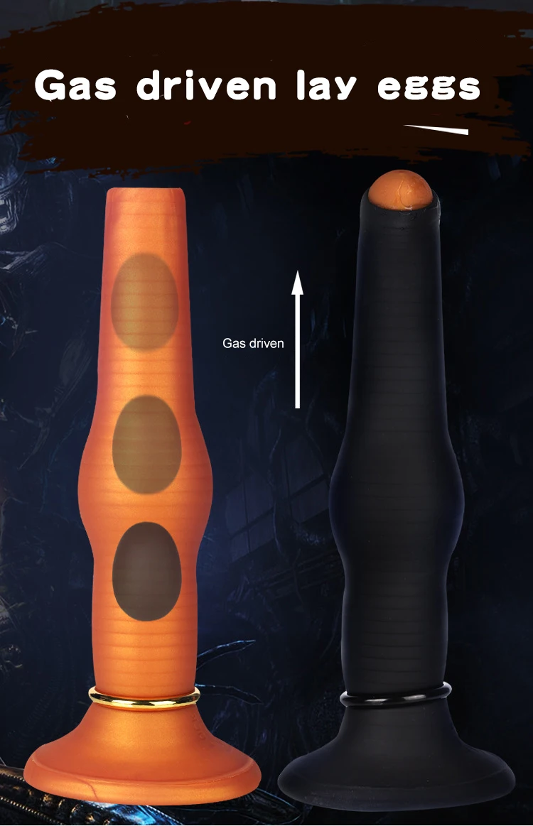 Airflow Push Vagina/Anus Lay Eggs Butt Anal Plug Silicone Beads Ovipositor Experience Laying Eggs Stimulate Prostate Massage Toy Airflow Push Vagina/Anus Lay Eggs Butt Anal Plug Silicone Beads Ovipositor Experience Laying Eggs Stimulate Prostate Massage Toy