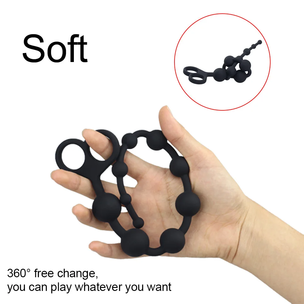 Silicone Big Anal Beads Balls Butt Plug Adults Erotic Sex Toys For Women Anus Masturbator Dilator Expander But Prostate Massager
