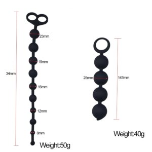 Silicone Big Anal Beads Balls Butt Plug Adults Erotic Sex Toys For Women Anus Masturbator Dilator Expander But Prostate Massager