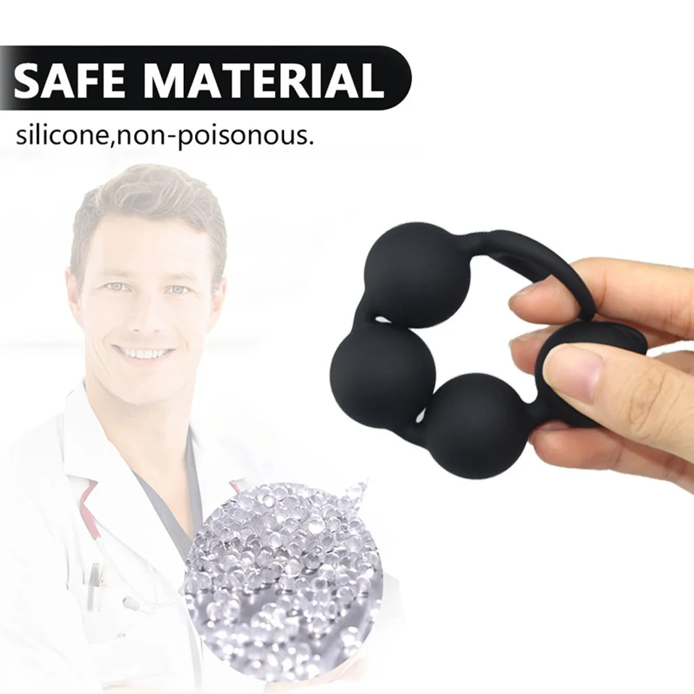 Silicone Big Anal Beads Balls Butt Plug Adults Erotic Sex Toys For Women Anus Masturbator Dilator Expander But Prostate Massager