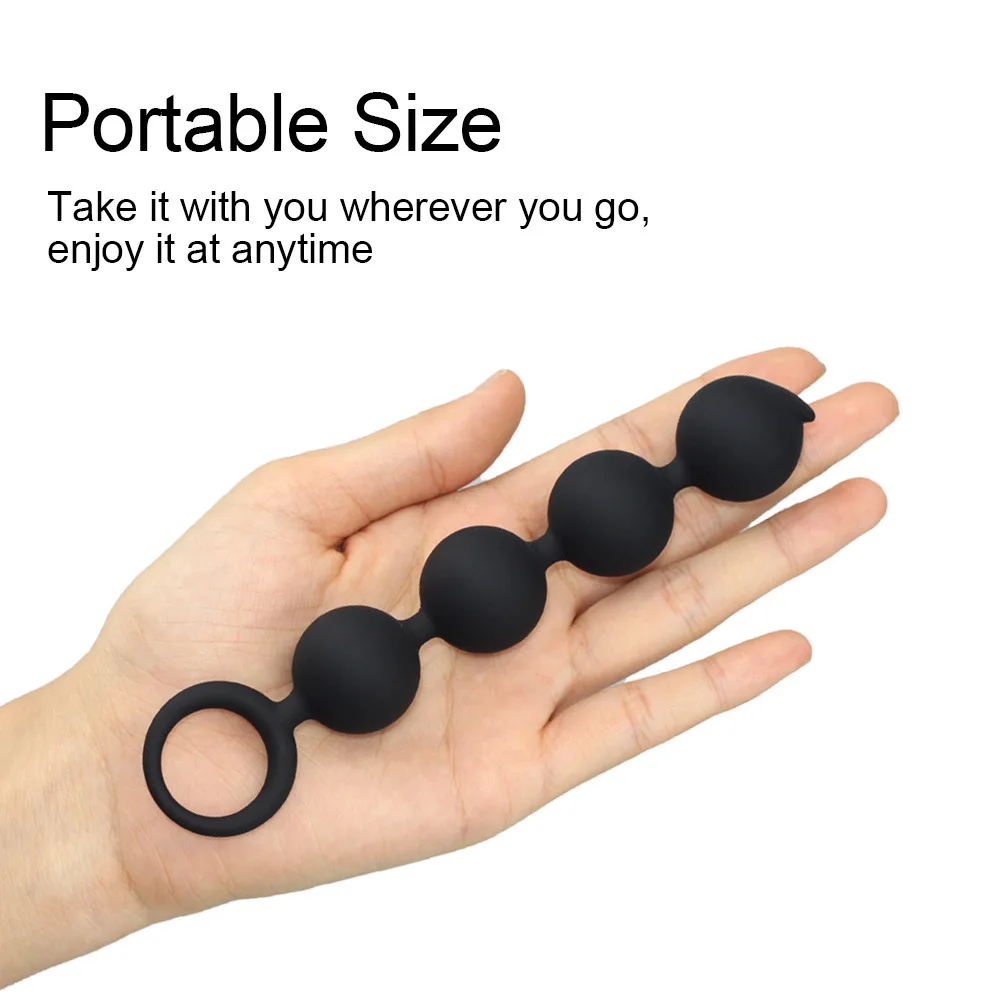 Silicone Big Anal Beads Balls Butt Plug Adults Erotic Sex Toys For Women Anus Masturbator Dilator Expander But Prostate Massager