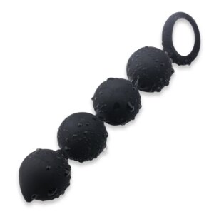 New Bird Beak Silicone Pull Beads Back Court Anal Plug Progressive Four Consecutive Anal Beads Flirting Adult Products Anal Toys