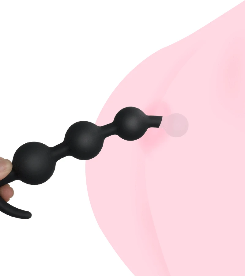 Silicone Anal Beads Butt Plug Anal Balls Buttplug Sex Toys for Beginners Men and Women Gay Erotic Toy Sex Shop Goods for Adults