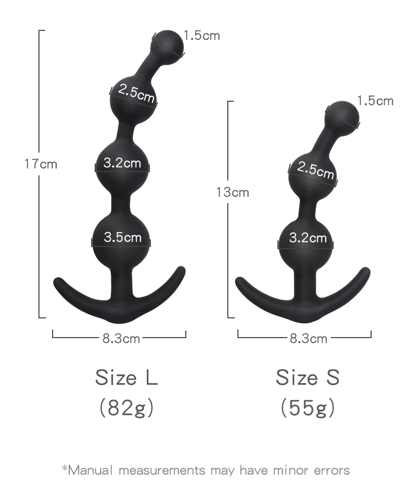 Silicone Anal Beads Butt Plug Anal Balls Buttplug Sex Toys for Beginners Men and Women Gay Erotic Toy Sex Shop Goods for Adults