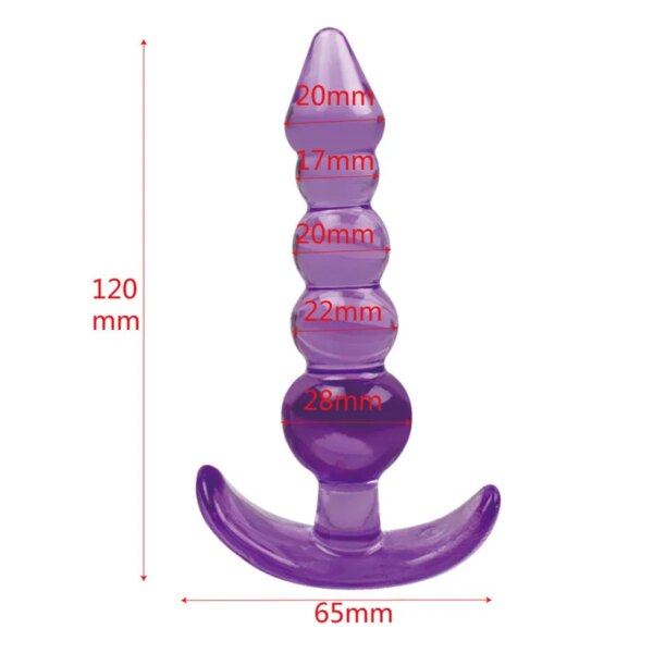 Female Masturbator Butt Plug G Spot Prostate Massager Anal Beads Plug Adult 18+ Goods Exotic Sex Toys For Woman Couples Products