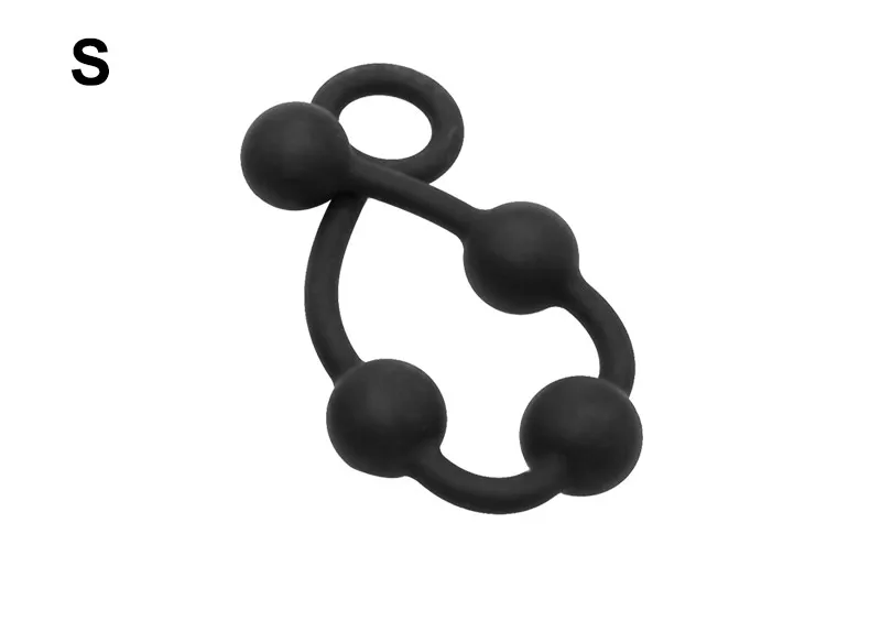 4 Balls Silicone Big Anal Beads Ball Butt Plug Adults Erotic Sex Toys for Women Anus Masturbator Dilatodor Prostate Massager