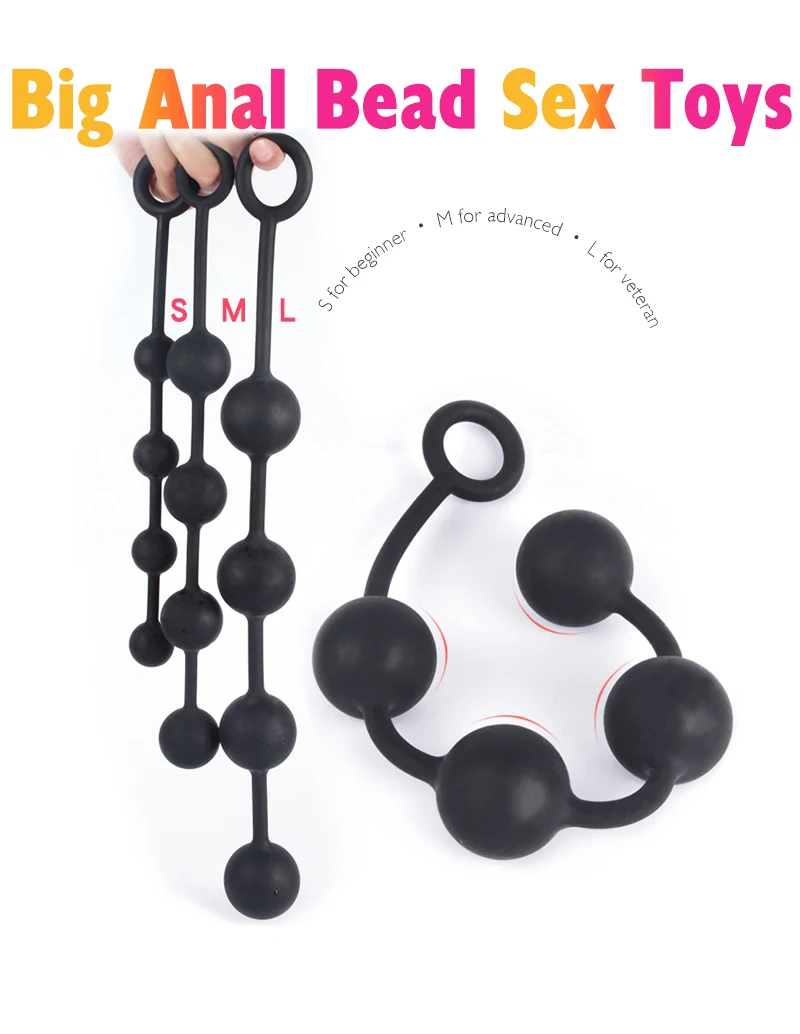 Built-in Ball Anal Plug Anal Beads Balls Analplug Butt Plug Anal plug Dildo Anal Stimulator Dilator Goods For Adult 18 +Sexytoy