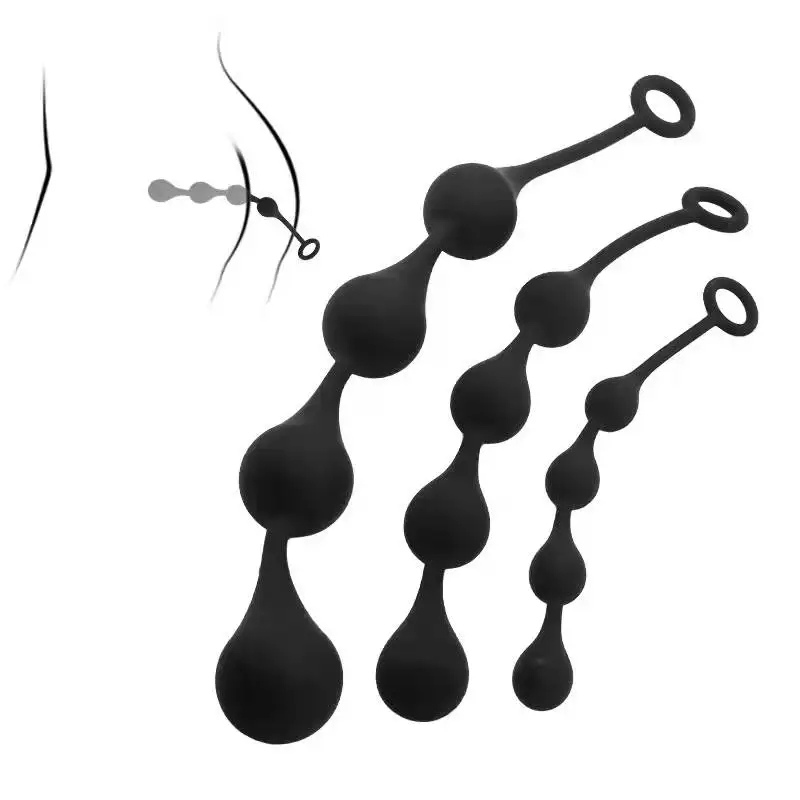 Built-in Ball Anal Plug Anal Beads Balls Analplug Butt Plug Anal plug Dildo Anal Stimulator Dilator Goods For Adult 18 +Sexytoy