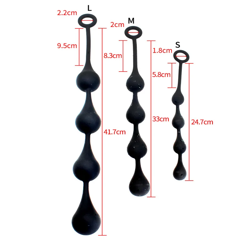 Built-in Ball Anal Plug Anal Beads Balls Analplug Butt Plug Anal plug Dildo Anal Stimulator Dilator Goods For Adult 18 +Sexytoy
