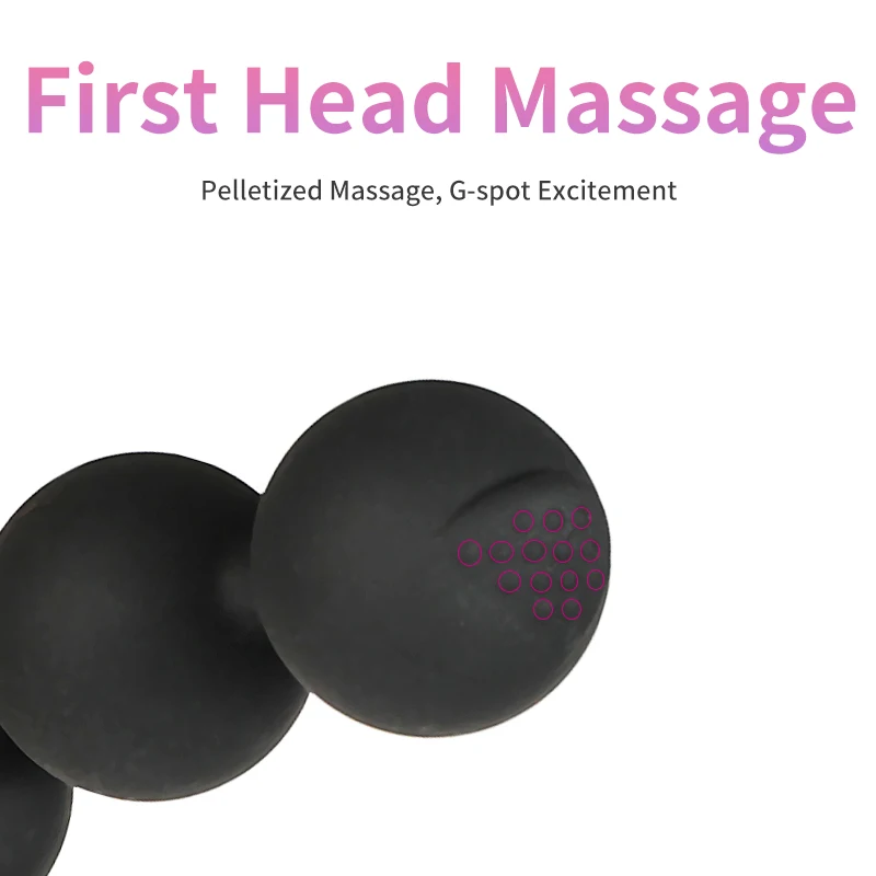 Silicone 4 Balls Anal Beads With Pull Ring Anal Plug Prostate Massage G-spot Stimulate Butt Plug Couples Sex Toys For Women Men