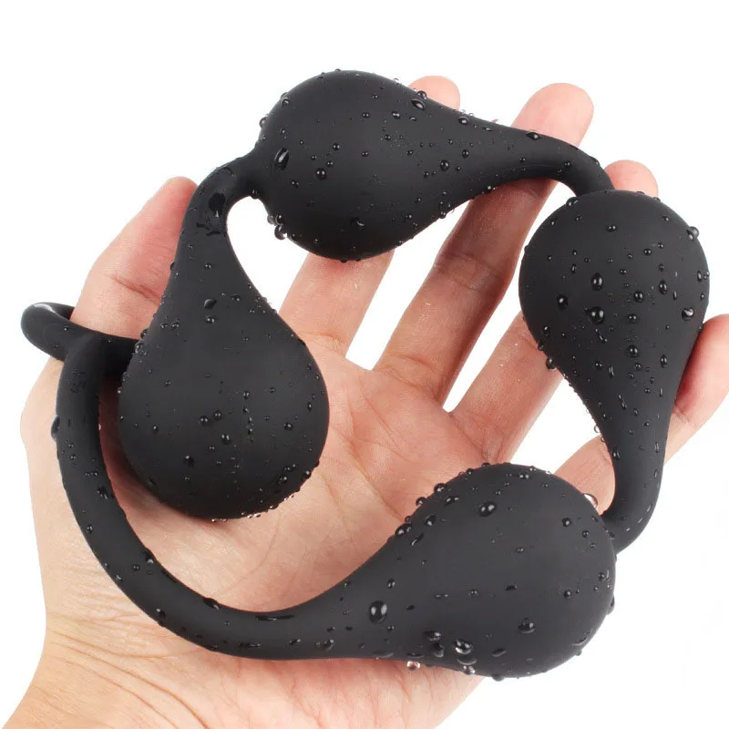 Silicone Big Anal Beads Balls Butt Plug Adults Erotic Sex Toys for Women Anus Masturbator Dilator Expander But Prostate Massager